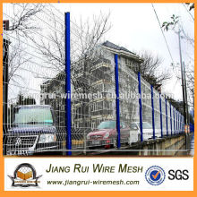 Китай производство пластиковых покрытием 3D изгиб забор / сад складной забор